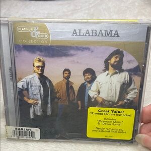 Alabama Sealed Platinum & Gold Collection CD 2003